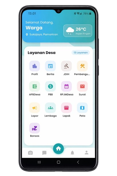 Tampilan Aplikasi SIDesa