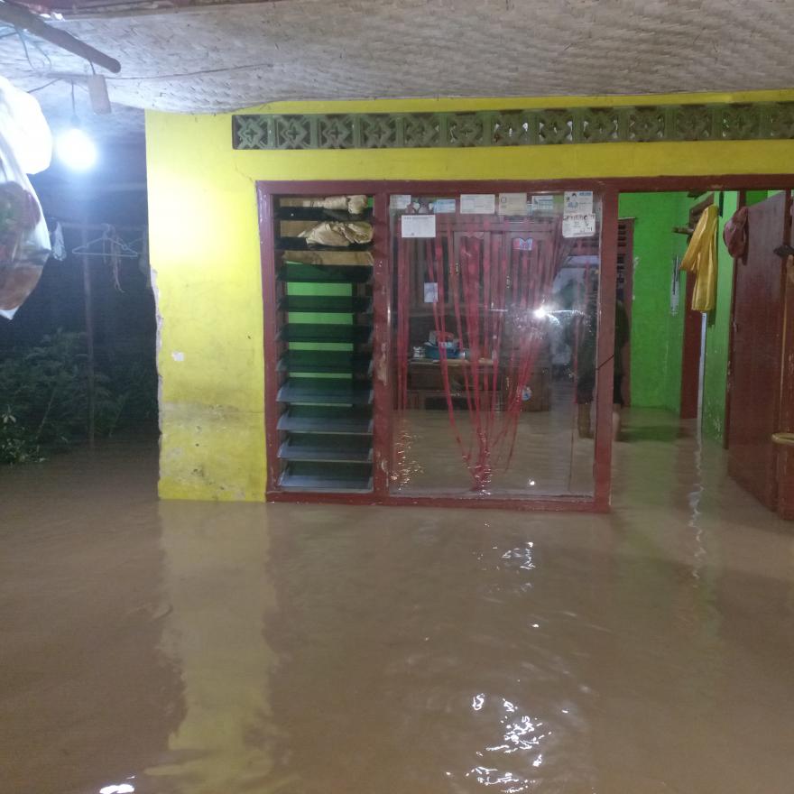 Banjir Luapan Sungai Ciseel Menerjang Dua Dusun Di Desa Sukajaya
